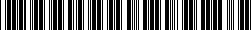 Barcode for 11518545703